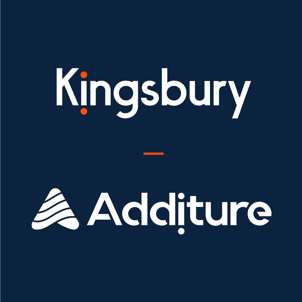ADDITURE/KINGSBURY Logo