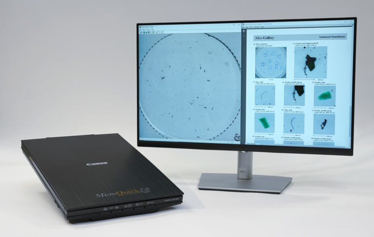 MicroQuick particle scanners