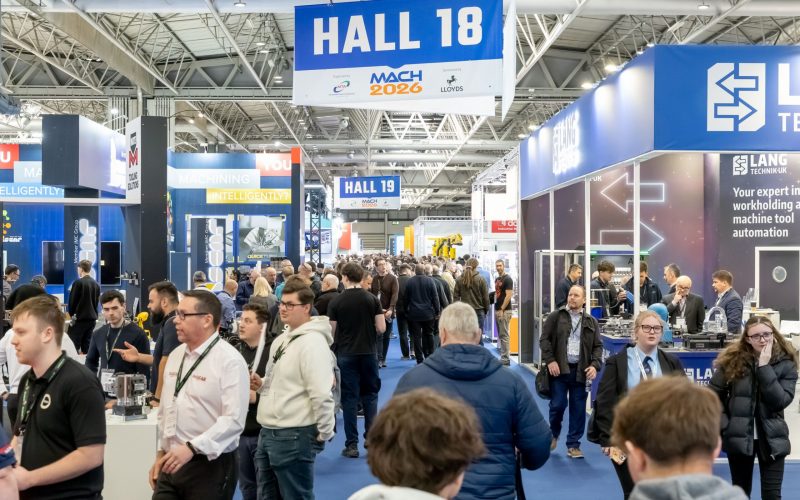 The busy aisles at MACH 2026